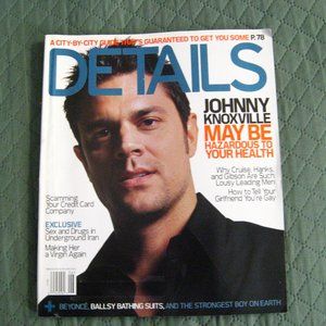 Details Magazine June July 2002